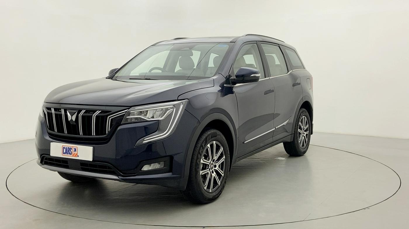 2021 Mahindra XUV700 AX 7 P MT 7 STR, Petrol, Manual, 4,426 km, Left Front Diagonal