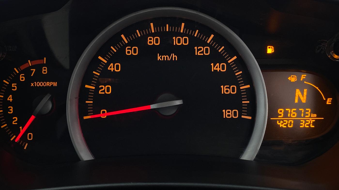 2017 Maruti Celerio ZXI OPT AMT, Petrol, Automatic, 97,733 km, Odometer Image