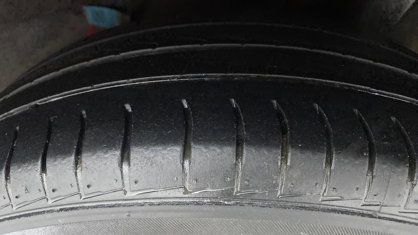 2021 Hyundai AURA S 1.2, Petrol, Manual, 39,462 km, Left Rear Tyre Tread
