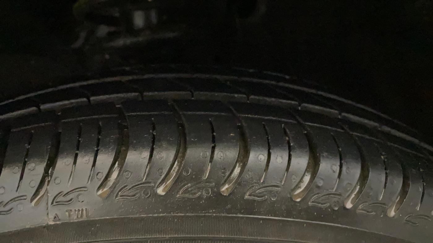 2023 Maruti S PRESSO VXI, Petrol, Manual, 9,854 km, Left Front Tyre Tread