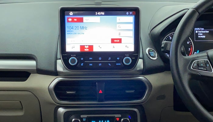 2021 Ford Ecosport TITANIUM 1.5L PETROL, Petrol, Manual, 21,744 km, Air Conditioner