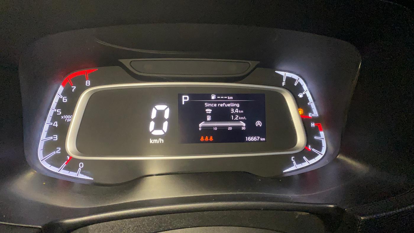 2024 KIA SONET 	 HTX 1.0 TURBO DCT, Petrol, Automatic, 16,664 km, Odometer Image