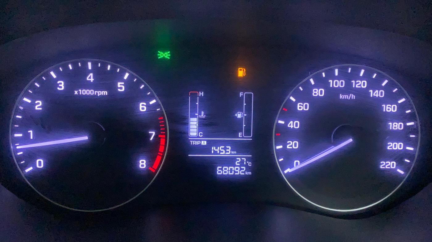 2017 Hyundai Elite i20 SPORTZ 1.2, Petrol, Manual, 68,092 km, Odometer Image