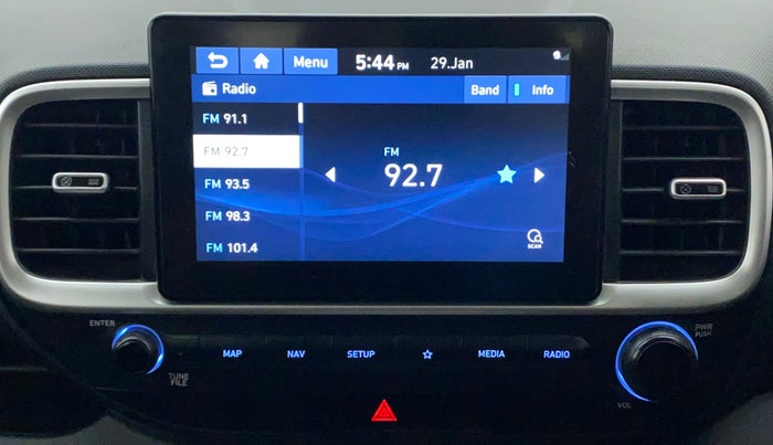 2019 Hyundai VENUE SX PLUS 1.0 TURBO DCT, Petrol, Automatic, 43,611 km, Infotainment System