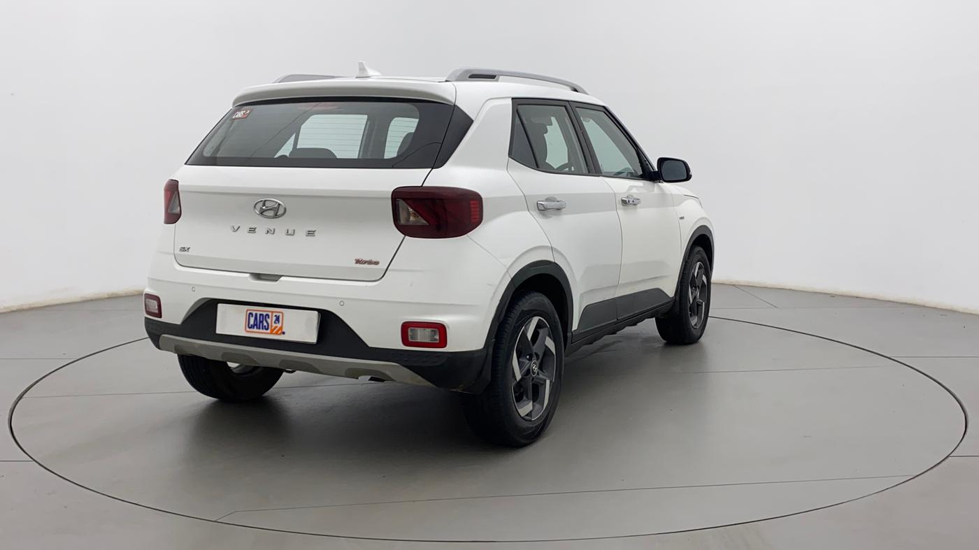 2019 Hyundai VENUE SX PLUS 1.0 TURBO DCT, Petrol, Automatic, 43,611 km, Right Back Diagonal