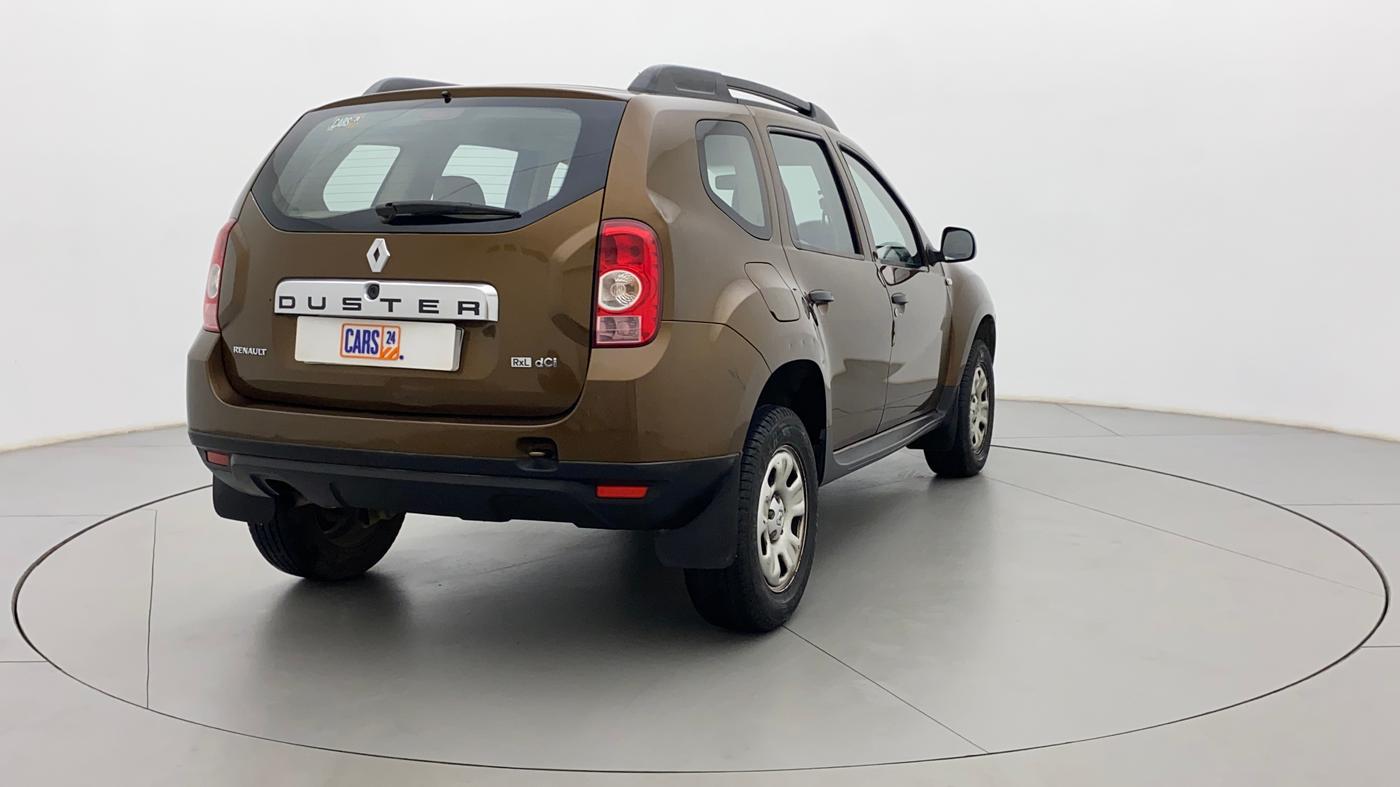 2013 Renault Duster 85 PS RXL DIESEL, Diesel, Manual, 83,787 km, Right Back Diagonal
