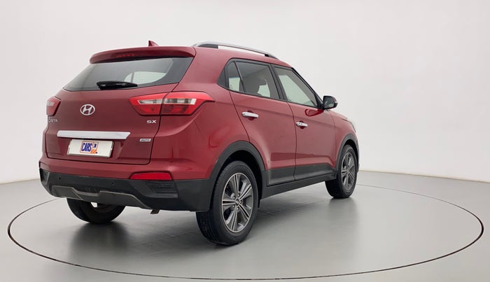 2016 Hyundai Creta SX PLUS AT 1.6 PETROL, Petrol, Automatic, 52,287 km, Right Back Diagonal