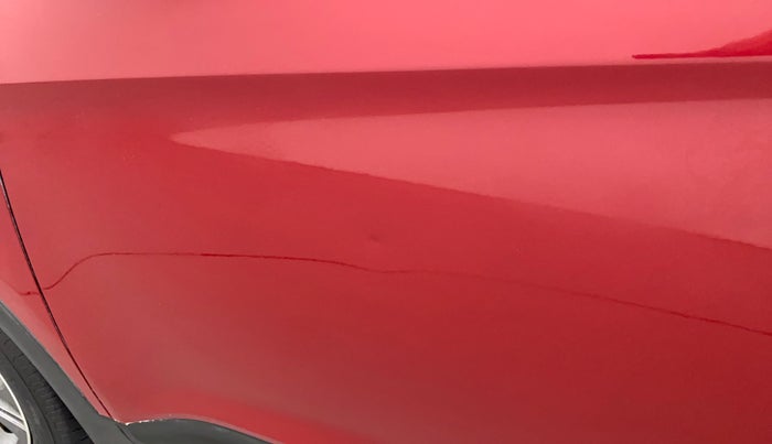 2016 Hyundai Creta SX PLUS AT 1.6 PETROL, Petrol, Automatic, 52,287 km, Front passenger door - Slightly dented