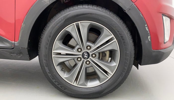 2016 Hyundai Creta SX PLUS AT 1.6 PETROL, Petrol, Automatic, 52,287 km, Right Front Wheel