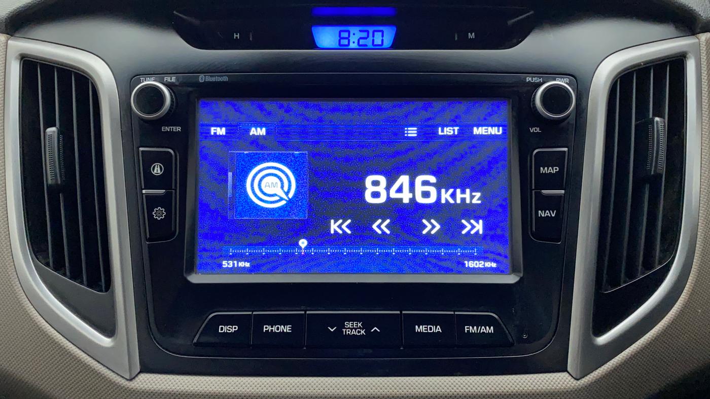2016 Hyundai Creta SX PLUS AT 1.6 PETROL, Petrol, Automatic, 52,287 km, Infotainment System