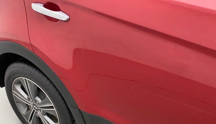 2016 Hyundai Creta SX PLUS AT 1.6 PETROL, Petrol, Automatic, 52,287 km, Right rear door - Paint has faded