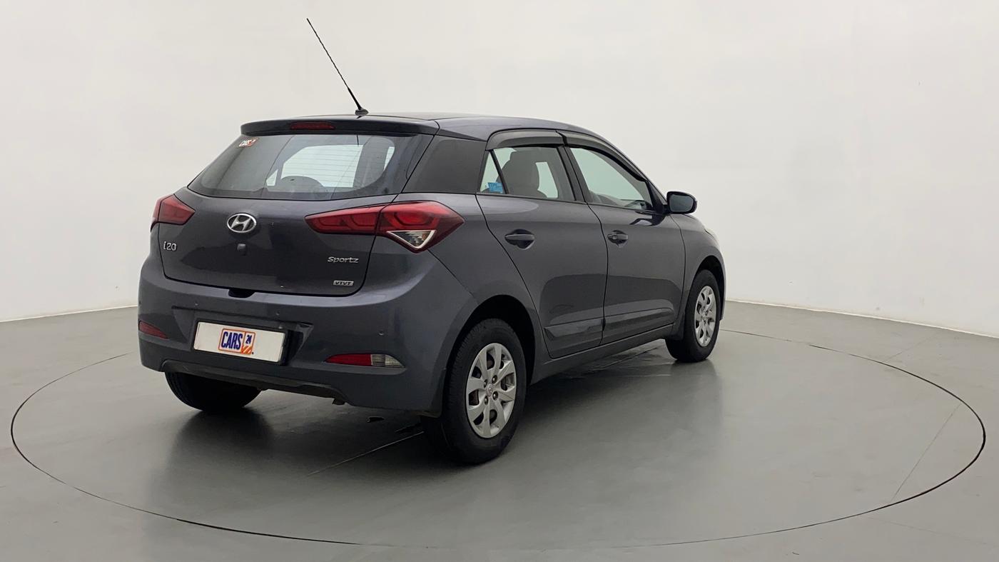 2015 Hyundai Elite i20 SPORTZ 1.2, Petrol, Manual, 50,518 km, Right Back Diagonal