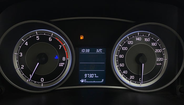 2018 Maruti Dzire ZXI, Petrol, Manual, 97,304 km, Odometer Image