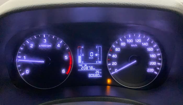 2017 Hyundai Creta E PLUS 1.4 DIESEL, Diesel, Manual, 80,637 km, Odometer Image