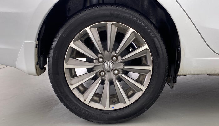 2021 Maruti Ciaz ALPHA 1.5 AT SHVS, Petrol, Automatic, 80,414 km, Right Rear Wheel
