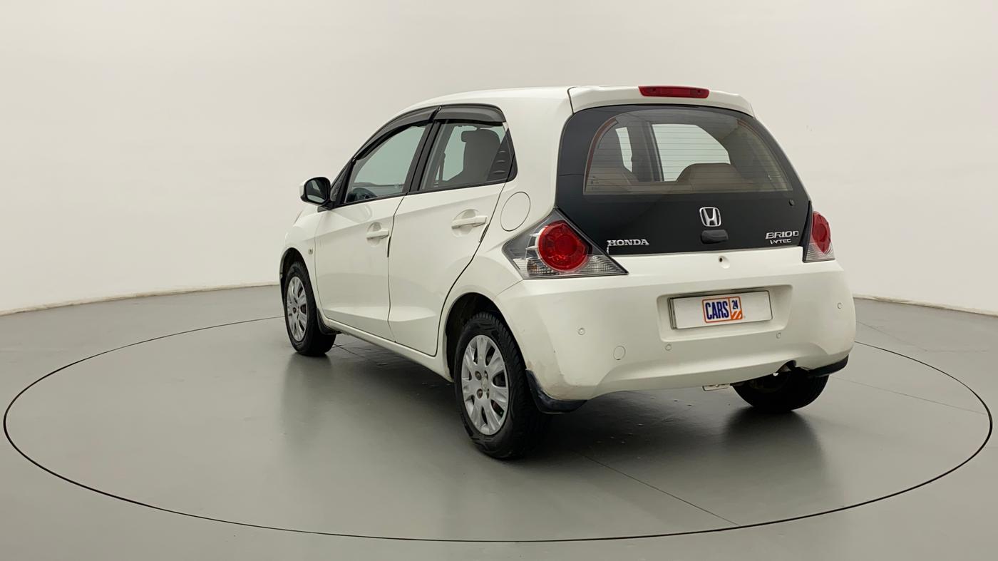 2012 Honda Brio S MT, Petrol, Manual, 78,175 km, Left Back Diagonal