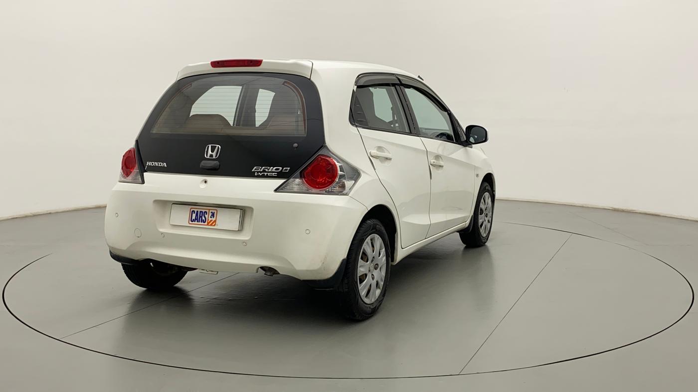2012 Honda Brio S MT, Petrol, Manual, 78,175 km, Right Back Diagonal