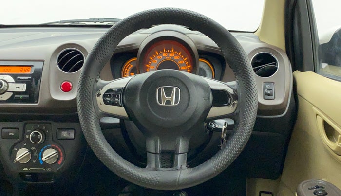 2012 Honda Brio S MT, Petrol, Manual, 78,175 km, Steering Wheel Close Up