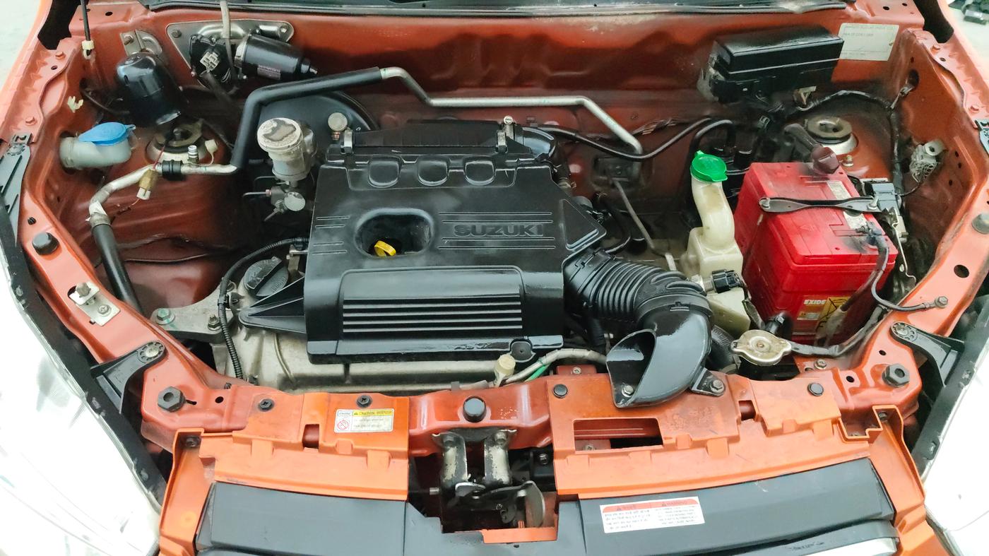 2015 Maruti Alto K10 VXI AMT, Petrol, Automatic, 66,936 km, Engine View