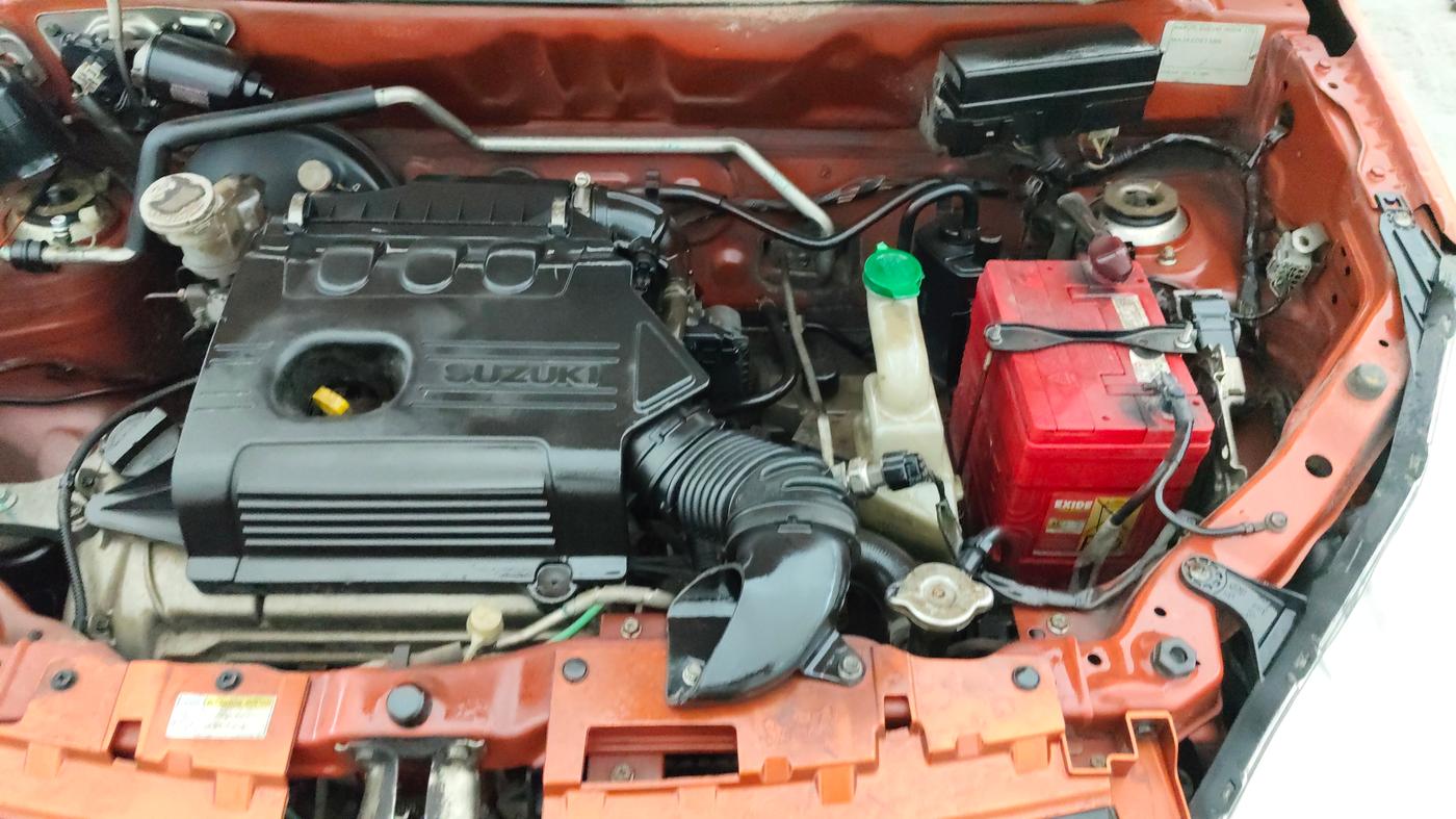 2015 Maruti Alto K10 VXI AMT, Petrol, Automatic, 66,936 km, Engine View - Left