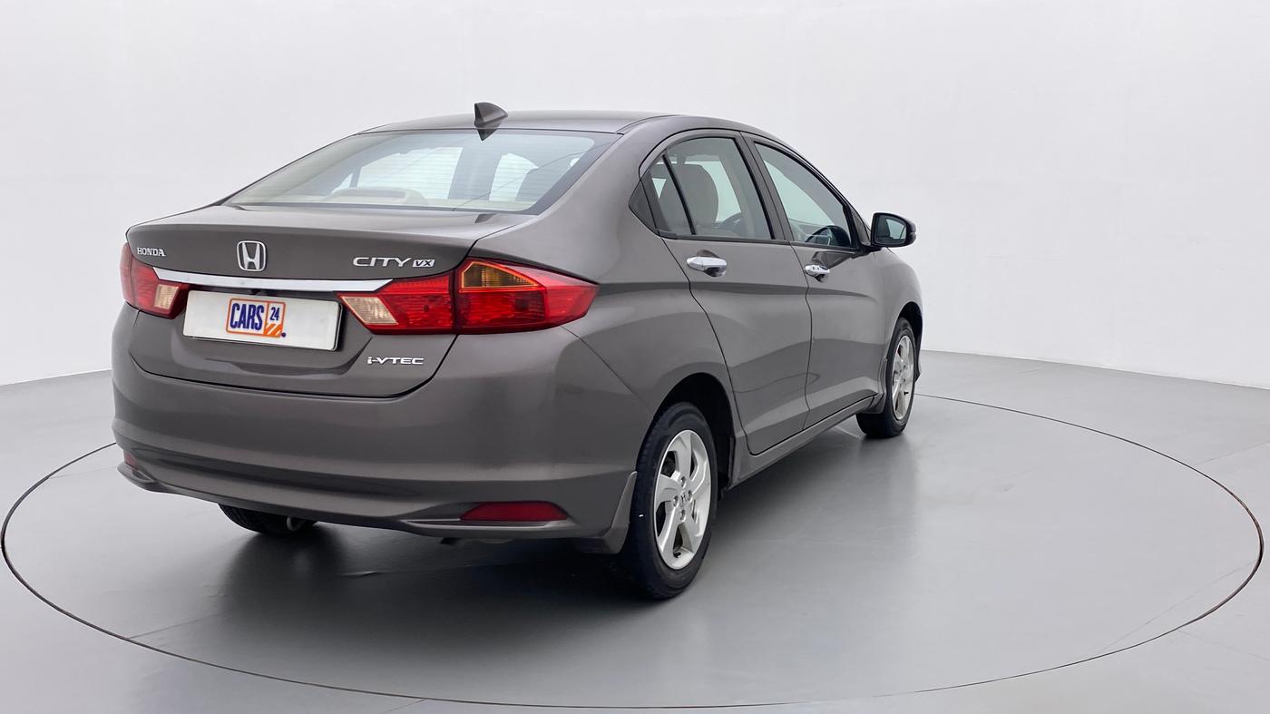 2015 Honda City VX CVT PETROL, Petrol, Automatic, 60,401 km, Right Back Diagonal