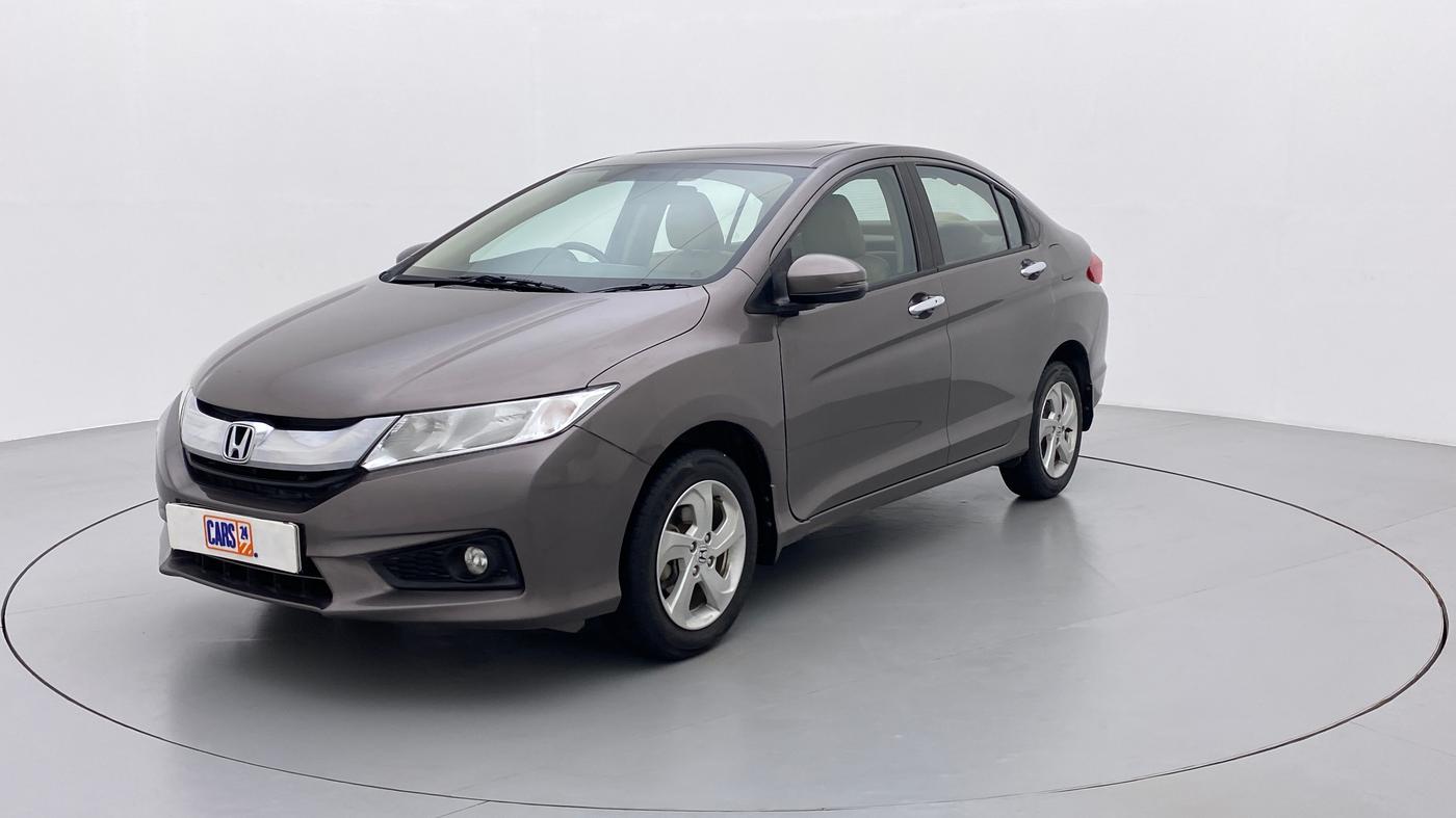 2015 Honda City VX CVT PETROL, Petrol, Automatic, 60,401 km, Left Front Diagonal
