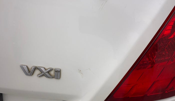 2015 Maruti Swift VXI, Petrol, Manual, 60,440 km, Dicky (Boot door) - Slightly dented