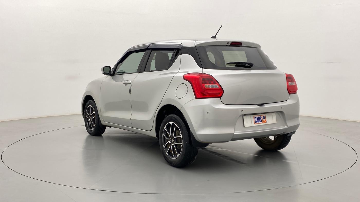 2020 Maruti Swift ZXI + AMT, Petrol, Automatic, 24,417 km, Left Back Diagonal