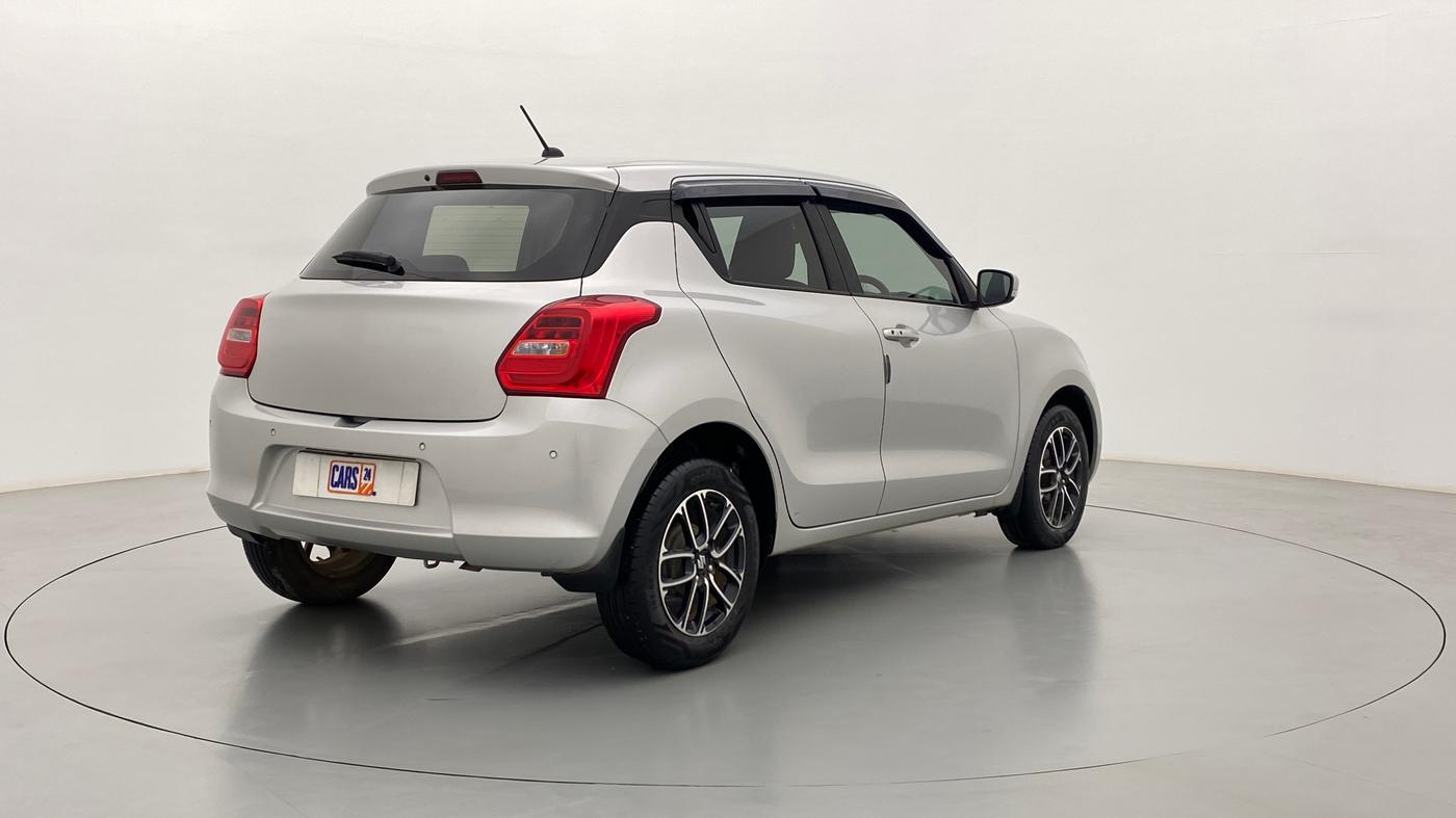 2020 Maruti Swift ZXI + AMT, Petrol, Automatic, 24,417 km, Right Back Diagonal