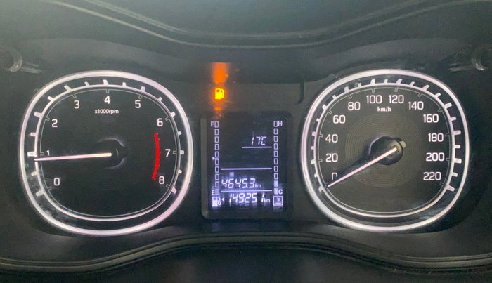 2020 Maruti Vitara Brezza ZXI, Petrol, Manual, 1,49,239 km, Odometer Image