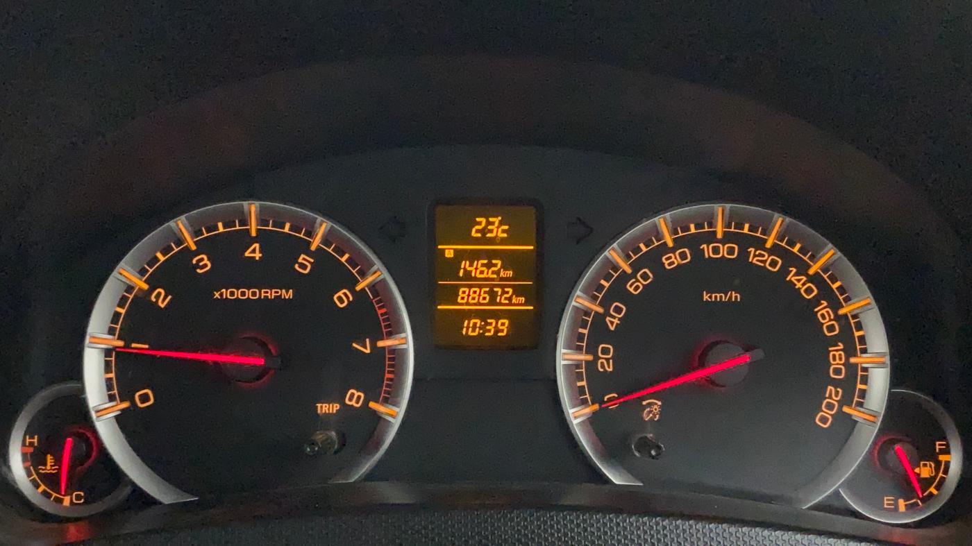 2014 Maruti Swift Dzire ZXI, Petrol, Manual, 88,871 km, Odometer Image