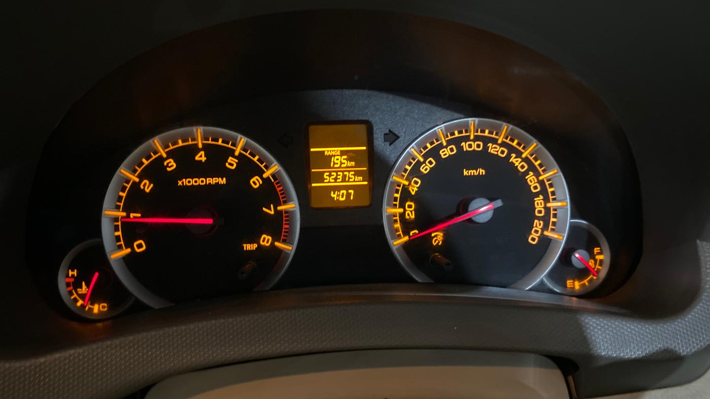 2017 Maruti Ertiga VXI, Petrol, Manual, 52,309 km, Odometer Image