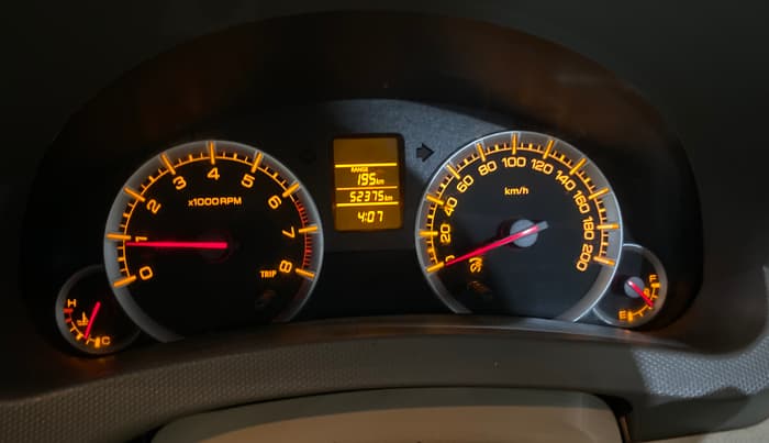 2017 Maruti Ertiga VXI, Petrol, Manual, 52,348 km, Odometer Image