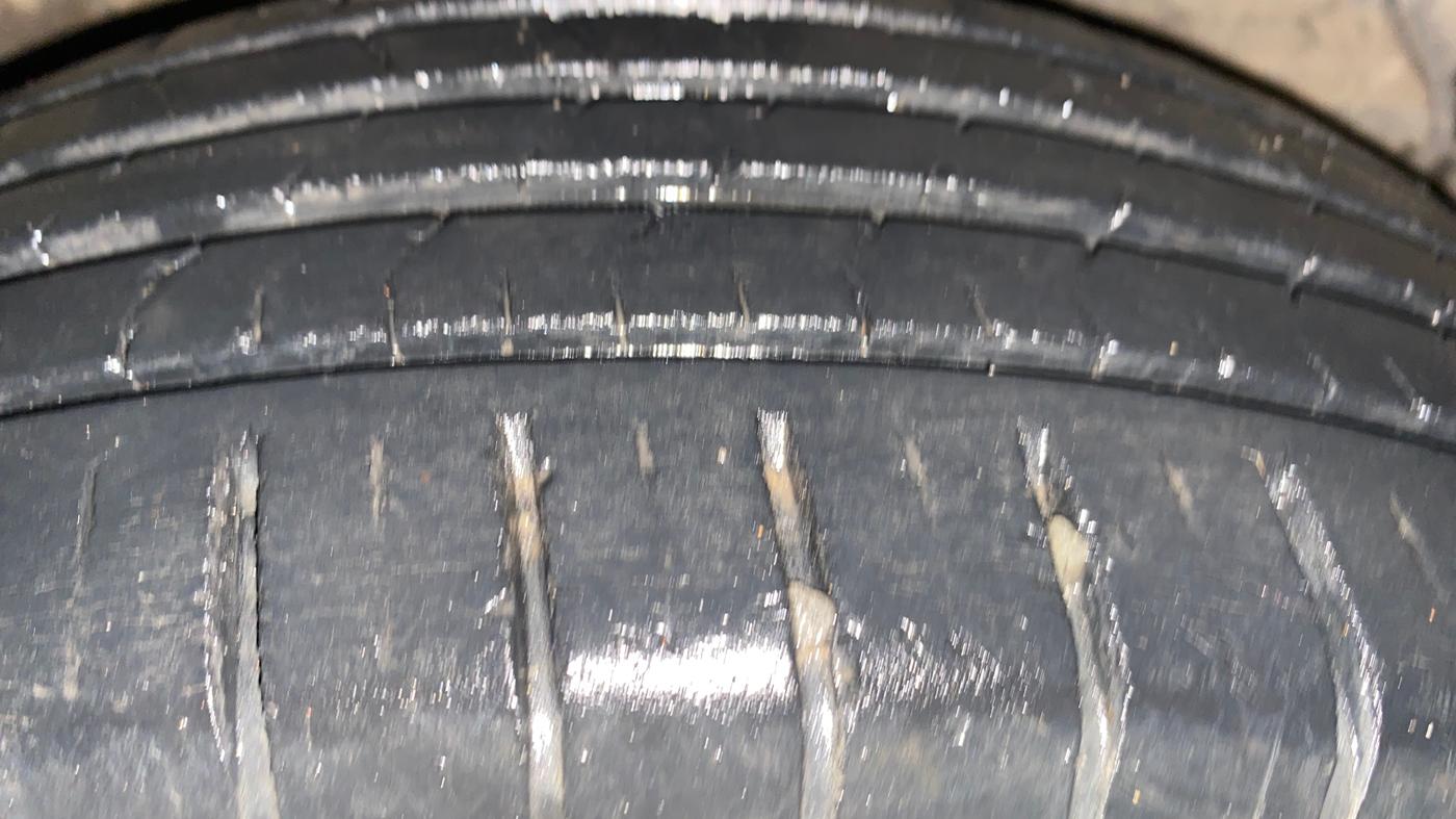 2019 Maruti Baleno ALPHA CVT PETROL 1.2, Petrol, Automatic, 47,788 km, Right Front Tyre Tread