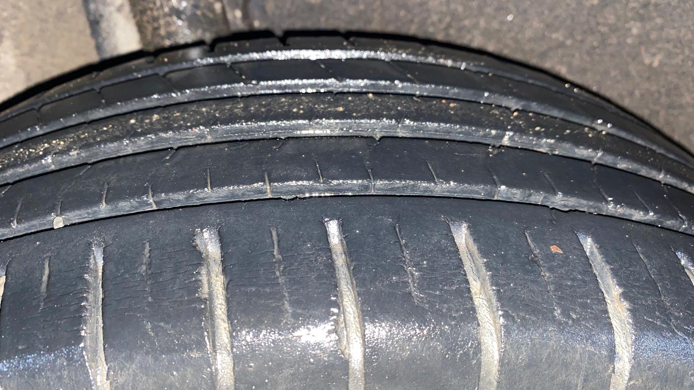2019 Maruti Baleno ALPHA CVT PETROL 1.2, Petrol, Automatic, 47,788 km, Right Rear Tyre Tread