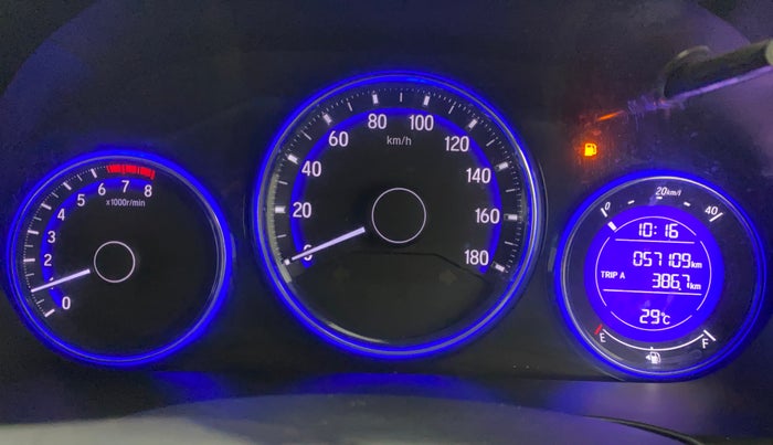 2016 Honda Amaze 1.2L I-VTEC SX, Petrol, Manual, 57,075 km, Odometer Image