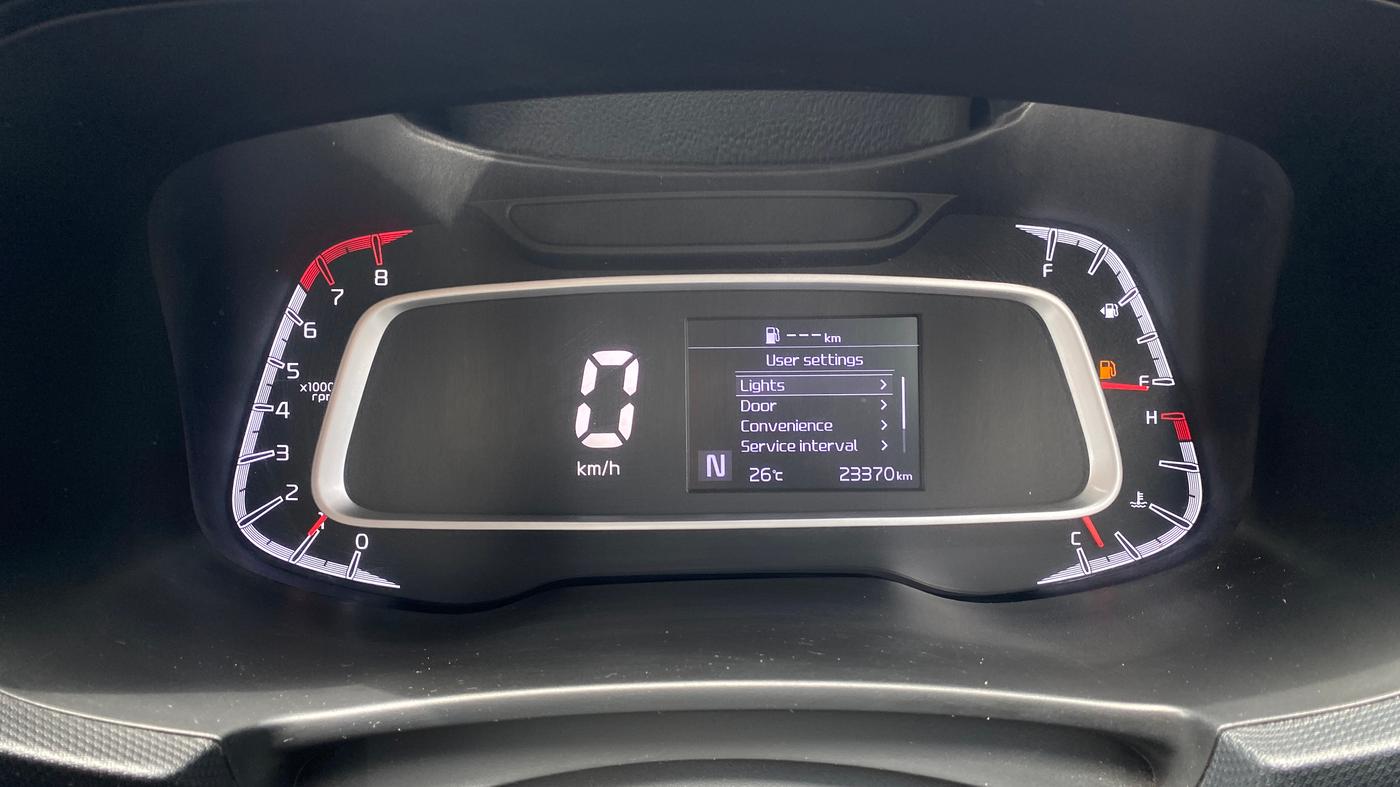 2021 KIA SONET HTK PLUS 1.0 IMT, Petrol, Manual, 23,368 km, Odometer Image