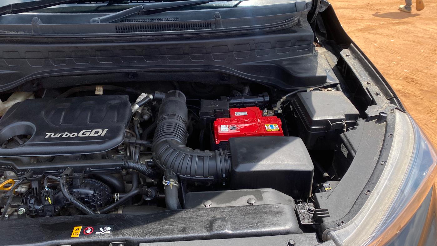 2021 KIA SONET HTK PLUS 1.0 IMT, Petrol, Manual, 23,368 km, Engine View - Left