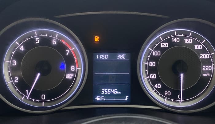 2019 Maruti Dzire ZXI, Petrol, Manual, 35,642 km, Odometer Image