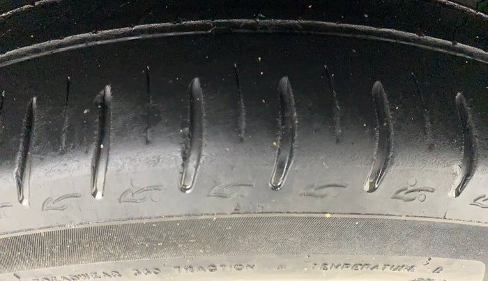 2023 Tata ALTROZ XZA + SUNROOF, Petrol, Automatic, 38,905 km, Left Rear Tyre Tread