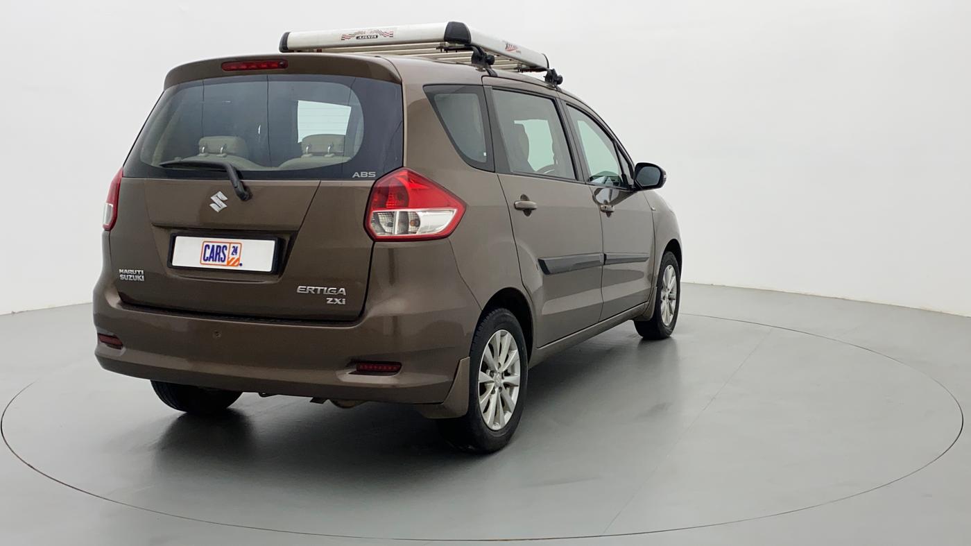 2013 Maruti Ertiga ZXI, Petrol, Manual, 43,680 km, Right Back Diagonal