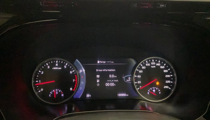 2019 KIA SELTOS GTX PLUS DCT 1.4 PETROL, Petrol, Automatic, 1,00,929 km, Odometer Image