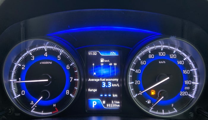 2018 Maruti Baleno ALPHA CVT PETROL 1.2, Petrol, Automatic, 95,220 km, Odometer Image