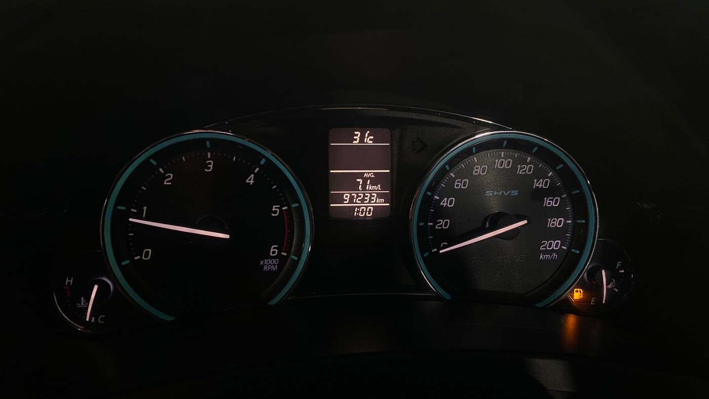 2015 Maruti Ciaz VDI SHVS, Diesel, Manual, 97,225 km, Odometer Image