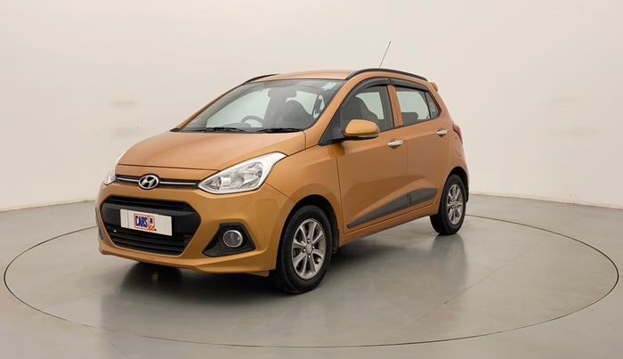 2016 Hyundai Grand i10 ASTA 1.2 KAPPA VTVT, Petrol, Manual, 92,564 km, Left Front Diagonal