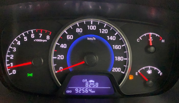 2016 Hyundai Grand i10 ASTA 1.2 KAPPA VTVT, Petrol, Manual, 92,564 km, Odometer Image