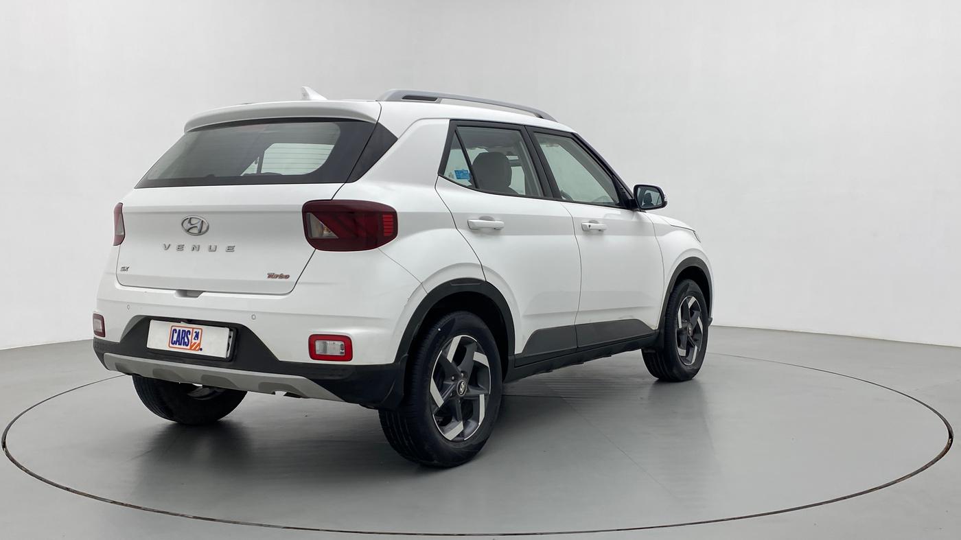 2019 Hyundai VENUE SX 1.0 TURBO, Petrol, Manual, 55,752 km, Right Back Diagonal