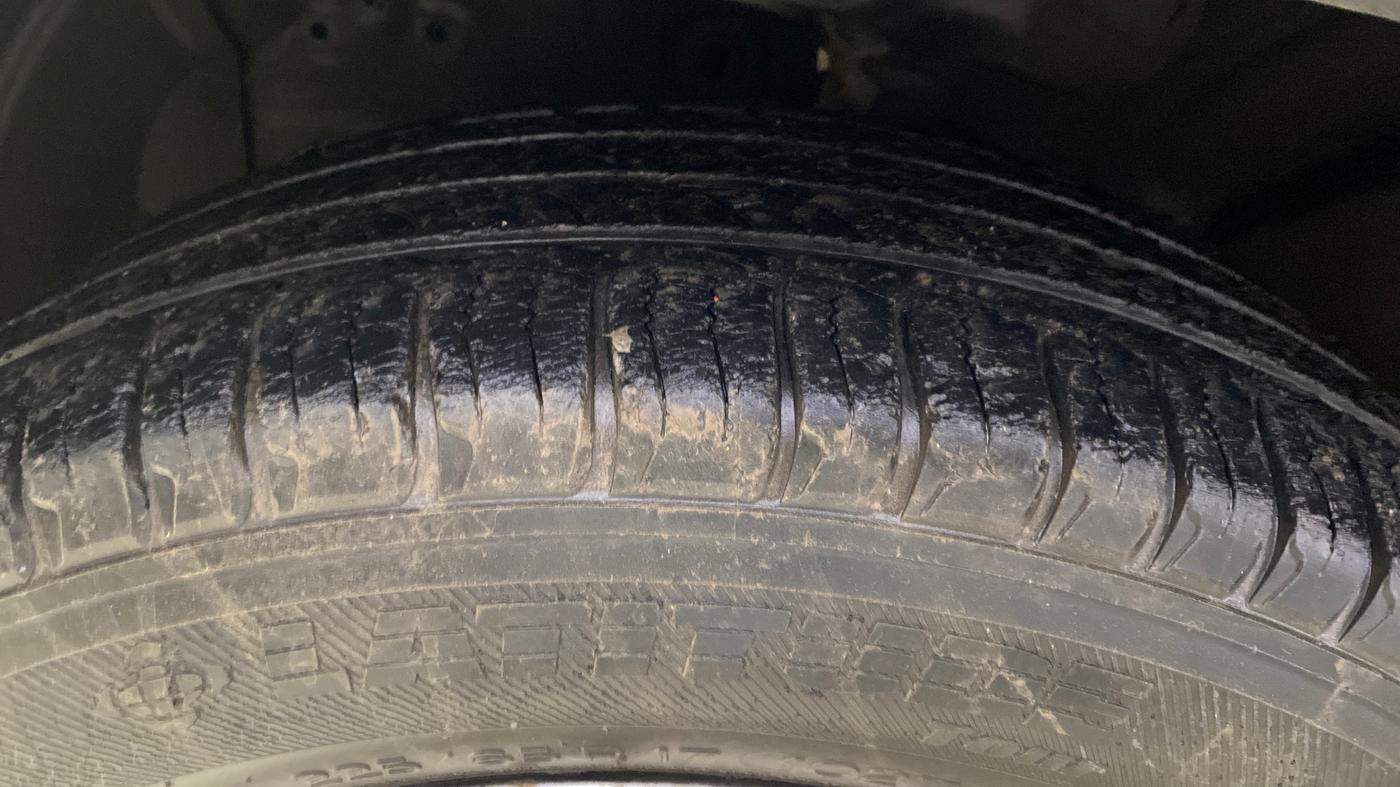 2015 Honda CRV 2.4 AWD AT, Petrol, Automatic, 77,546 km, Left Front Tyre Tread