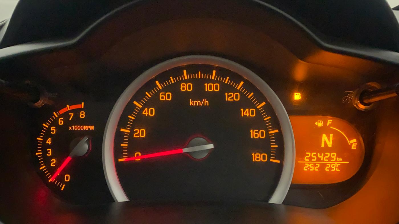 2014 Maruti Celerio VXI AMT, Petrol, Automatic, 25,488 km, Odometer Image