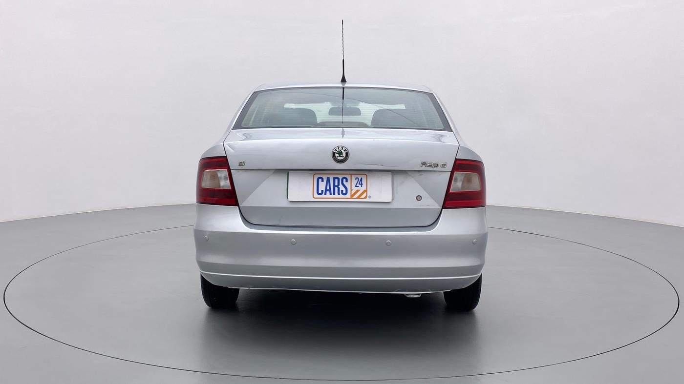 2012 Skoda Rapid 1.6 TDI MT AMBITION, Diesel, Manual, 51,366 km, Back/Rear
